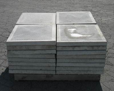 Large Concrete Pavers with Anti-Slip diamond surface